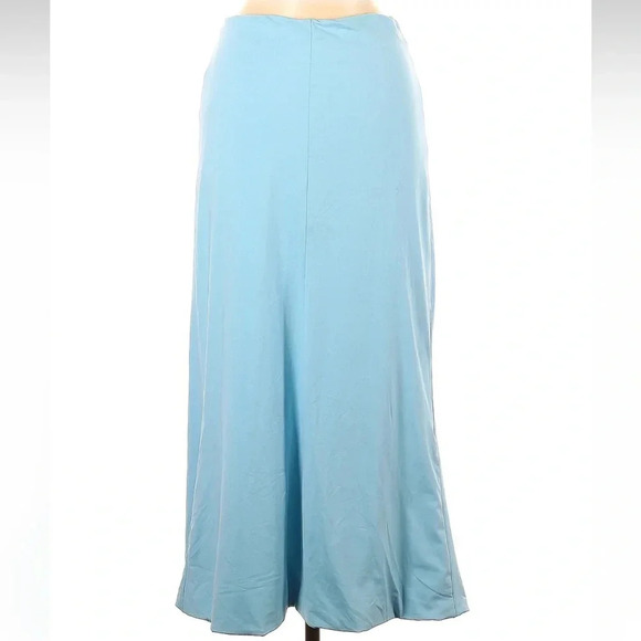Bardot Annabella Midi Skirt In Cornflower Blue Women’s Size 8 US Medium M - Picture 5 of 7